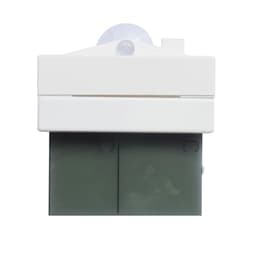 Indoor Outdoor Temperature Humidity Meter LCD Display Suction Cup Mount