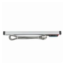 0.001mm 50 100 150 200 250 300 350 400mm Slim DRO Linear Scale 20x28mm Thin Small 1um Lathe Encoder Grating Ruler Sensor(100mm Travel-0.001mm)