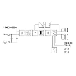 Switching Power Supply Module QUINT-PS/1AC/48DC/10 2866682