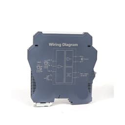 220V Power Supply Signal Conditioner 2 Channel 4-20mA Isolator Converter Analog(1-5V IN-220V-0-10V)