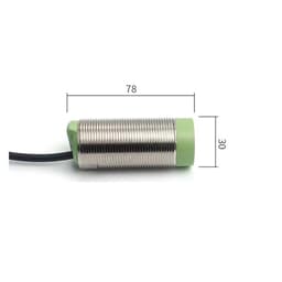 CR30-15DN Capacitive Proximity Switch Sensor M30 NPN or PNP 12-24V DC Cylinder Proximity Sensor(Red)