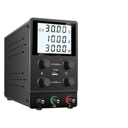 DC Power Supply Variable,0-30V 0-10A Adjustable Switching DC Regulated Bench Power Supply,Coarse and Fine Adjustment(LCD Screen 60V5A)