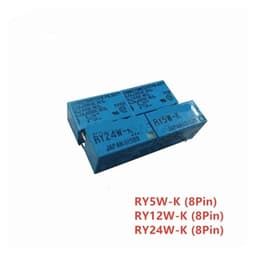 2Pcs RY5W-K 5VDC RY12W-K 12VDC RY24W-K 24VDC DIP-8 8Pin 1A Signal Relay(RY5W-K 5VDC)