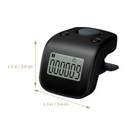 Rechargeable Finger Digital Tally Counter Ring, 6 Digit