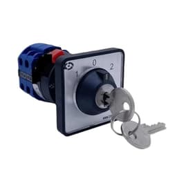 LW26 Universal Changeover Cam Switch 20A 2P 3Pos Lock Key YMW26-20YS3/2S1