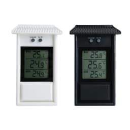 Thermometer Waterproof Window Temperature Meter, Plastic Garden Gauge