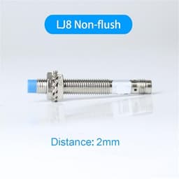 IP65 Inductive Proximity Sensor DC10-30V 3pin Connector Cylindrical LJ8A3