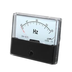 DH-670 Pointer Type Frequency Meter 45-55HZ 380V 220V 100V Hertz 1Pcs(45-55Hz,380V)