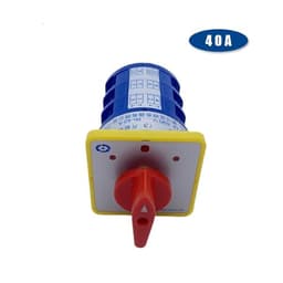 LW5D LW5-40/3 Changeover Rotary Cam Switch 690V 40A Three Levels 3 Position Silver Contact Control Motor Reverse Selector