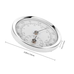 Mini Plastic Analog Thermohygrometer Humidity Meter