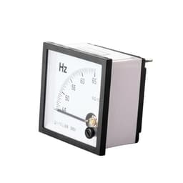 SQ-72 45-65HZ 45-55Hz Frequency Analog Panel Meter AC 110V 220V 380V Square 72 * 72mm 1Pcs(45-65Hz,380V)