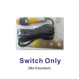 LCD Digital Electrical Counter 5 Digit Display Accumulation with Magnetic Switch Sensor Punch Machine Meter(Switch Only)