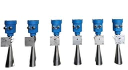 26g Radar Level Gauge 0-70m Water River Level Measurement Meter Radar Level Sensor 4-20ma(0-5m 4-20mA 24vdc)