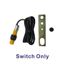 LCD Digital Electrical Counter 5 Digit Display Accumulation with Magnetic Switch Sensor Punch Machine Meter(Switch Only)