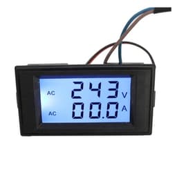 D69-2042 Dual Display Voltmeter Ammeter AC80-300V 0-50A 0-100A with Current Transformer Voltage Meter