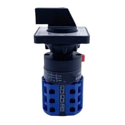 LW26-20S Series 22mm Single Hole Installation Rotary Cam Switch 20A Changeover Selector YMW26(Long Knob S2,3P)
