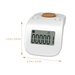 Rechargeable Finger Hand Counter, 6 Digit Ring Tally for Coaches