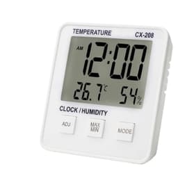 Indoor Temperature and Humidity Meter Home Hygrometer Alarm Clock Chimes the Whole Time