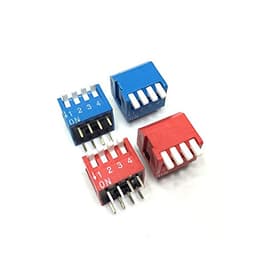 Right Angle DIP Switch Side Position Digital Dial