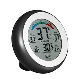 Digital Thermometer Hygrometer Temperature Humidity Meter Max Min Value Trend Display