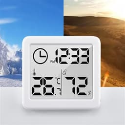Smart Home Electronic Digital Temperature and Humidity Meter Thermometer Indoor Dry