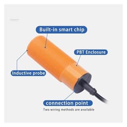 Sensor M30 12-24VDC/20-250VAC Capacitive Proximity Sensor DC 3-Wire AC 2-Wire Switch Sensor(PNP NO)