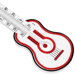 4pcs Thermometer Gauge, Wall Hanging Cello Guitar Temperature Meter