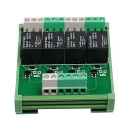 4 Mount 12V 24V DC/AC Interface Relay 220V 230V 5VDC 1Pcas(FY-T734-5VDC)