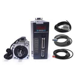 80st-M02430 220v 750w Ac Servo Motor 2.39n.M. 3000rpm 0.75kw Servomotor Single-Phase Drive Permanent Matched Driver(3 Set)