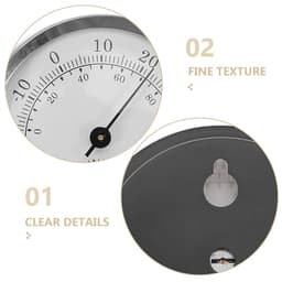 Mini Plastic Analog Thermohygrometer Humidity Meter