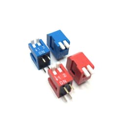 Right Angle DIP Switch Side Position Digital Dial