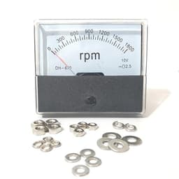 DH670 RPM Meter Speed Counter DC Tachometer for Frequency Converter Inverter1800 Dc10v DH-670 Panel 1Pcs