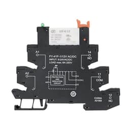 5PCS Slim Relay Circuit 6A 12VDC/AC Or 24VDC/AC Or 230VAC Socket 6.2mm Thickness 48V 110V(5PCS 24VACDC)