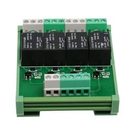 4 Mount 12V 24V DC/AC Interface Relay 220V 230V 5VDC 1Pcas(FY-T734-5VDC)