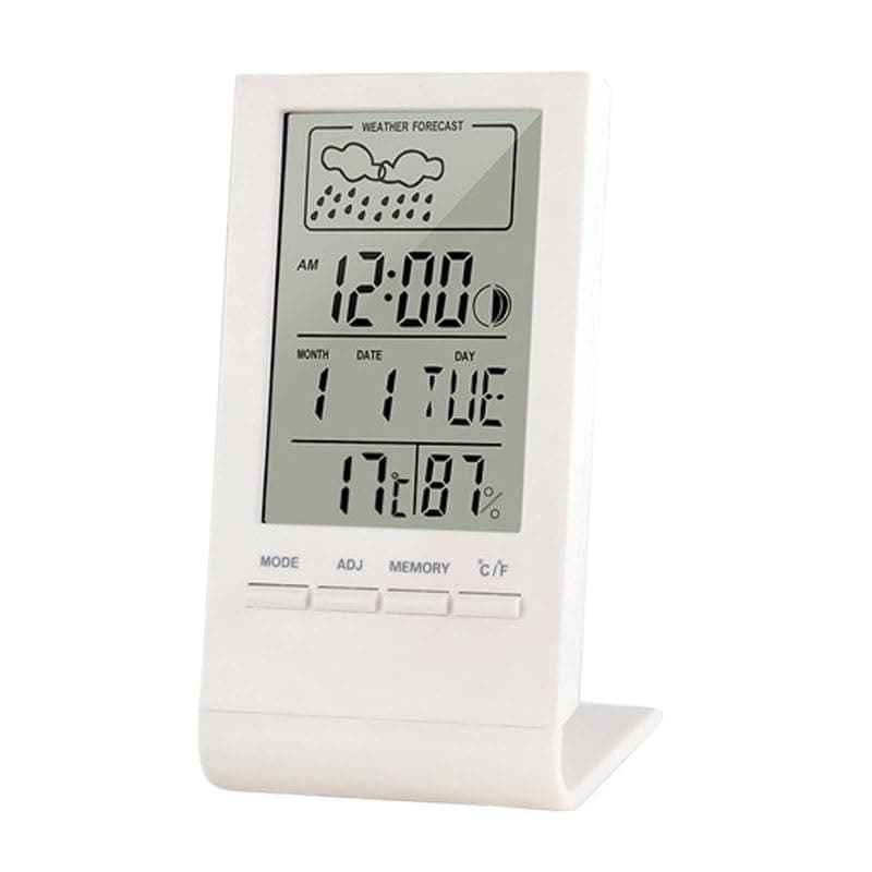 ABS Electronic Desktop Household Temperature Humidity Meter Hygrometer