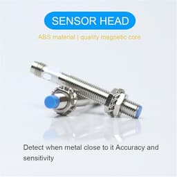 IP65 Inductive Proximity Sensor DC10-30V 3pin Connector Cylindrical LJ8A3