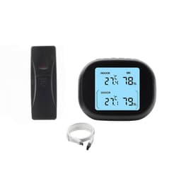 ABS Temperature Humidity Meter Digital Electronic Outdoor Home Charging