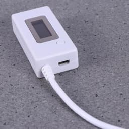 USB Voltage Current Tester with LCD Screen, Micro USB Port, Portable