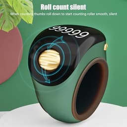 ljhnba Electronic Prayer Tally Counter with Digital Count