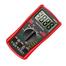 Dm850 Digital Multimeter, Handheld Volt Tester with Data Hold and Kickstand