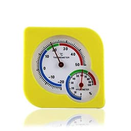 Multifunction Thermometer Indoor Outdoor Mini Wet Hygrometer Humidity Temperature Meter
