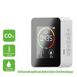 Air Monitor Carbon Dioxide Detector Greenhouse Warehouse Quality Temperature Humidity Fast Measurement Meter