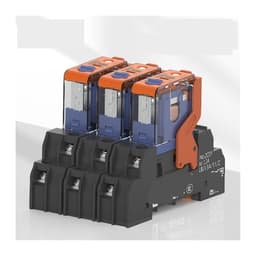 J13A 12A/8A Micro Voltage Plug-in Universal Intermediate Relay 5Pin/8Pin 12VDC/24VDC/220VAC & Base Sold Separately