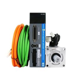 220V 3000RPM IP65 AC Servo Motor Controller Kit 200W400W600W750W1000W AC Servo Motor Drivers Kit for Intelligent Home(200W Increment 17)