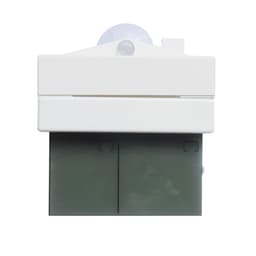 Indoor Outdoor Temperature Humidity Meter LCD Display Suction Cup Mount