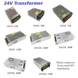 Power Supply Transformer 220V to 5V 12V 24V 36V 1A 2A 5A 10A 20A LED Driver