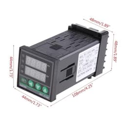Digital PID Temperature Controller Thermostat Output 0-400 ℃ REX-C100