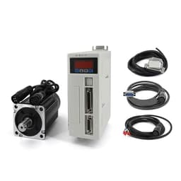 80st-M02430 220v 750w Ac Servo Motor 2.39n.M. 3000rpm 0.75kw Servomotor Single-Phase Drive Permanent Matched Driver(3 Set)