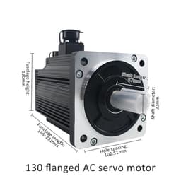 220V 4~13.5A 1500/2500RPM 4/5/6/7.7/10/15N.m 1/1.3/1.5/2/2.3/2.6/3.8KW Servo Motor Controller AC Servo Motor Driver Kit
