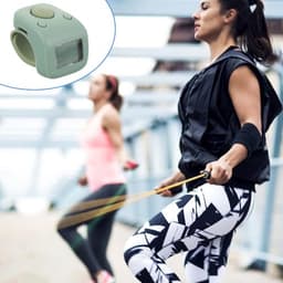 Rechargeable Electronic Finger Counter, Mini Digital Tally Ring for Sports